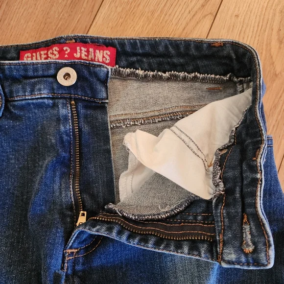 Vintage Guess Flare Jeans-27 - Picture 9 of 13